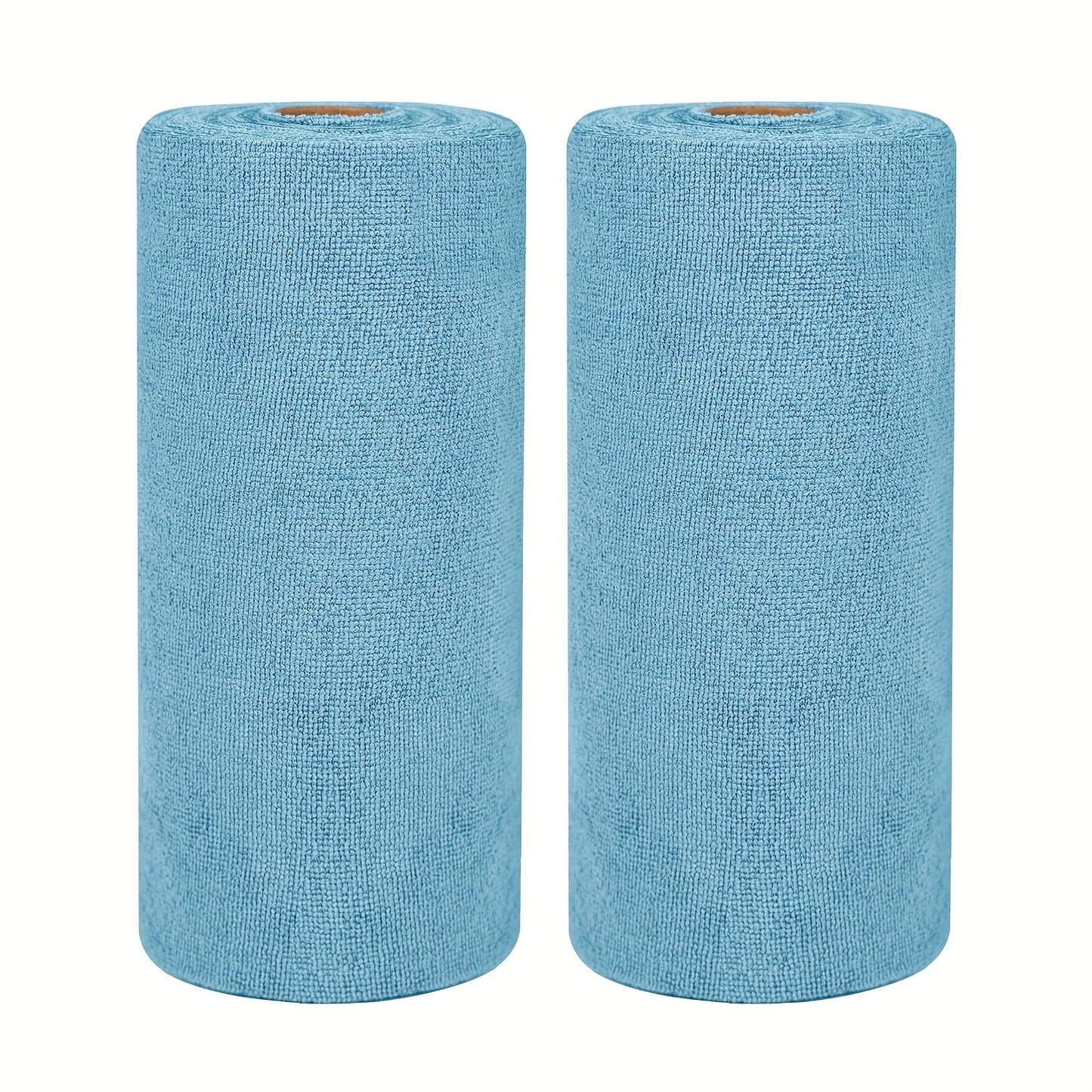 Reusable Microfiber\u002F\u002FNylon Cleaning Cloths Roll - Washable Tear-Off Paper Towels with 12×12 Absorbent Rags, Dishcloths Suitable for Kitchen, House, Car - Cost-Effective & Replacement Sheets