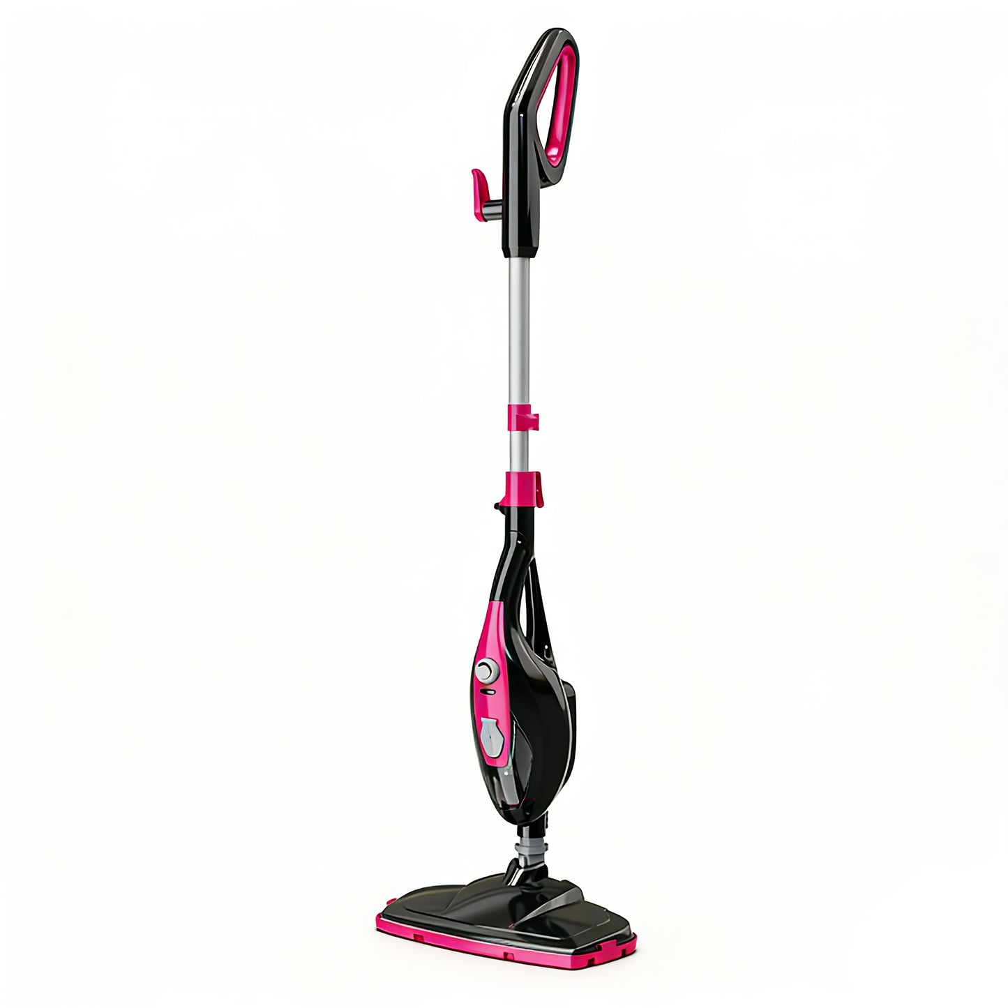 7-in-1 Steam Mop | Hardwood Floor Steamer, Powerful Cleaner for Carpet, Laminate, and Tiles, 3 Adjustable Steam Settings, 30s Fast Heat-up, Includes Carpet Glider & 2 Washable Microfiber Pads, Detachable Handheld Steamer for Walls, Metal, 120